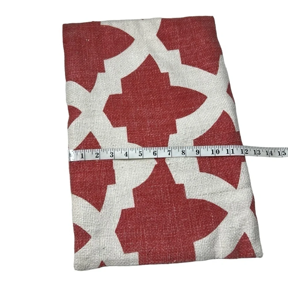 Mela Artisans Ikat Pillow **Cover 18 X 12 Pearly Button Closure NEW Lumbar Throw